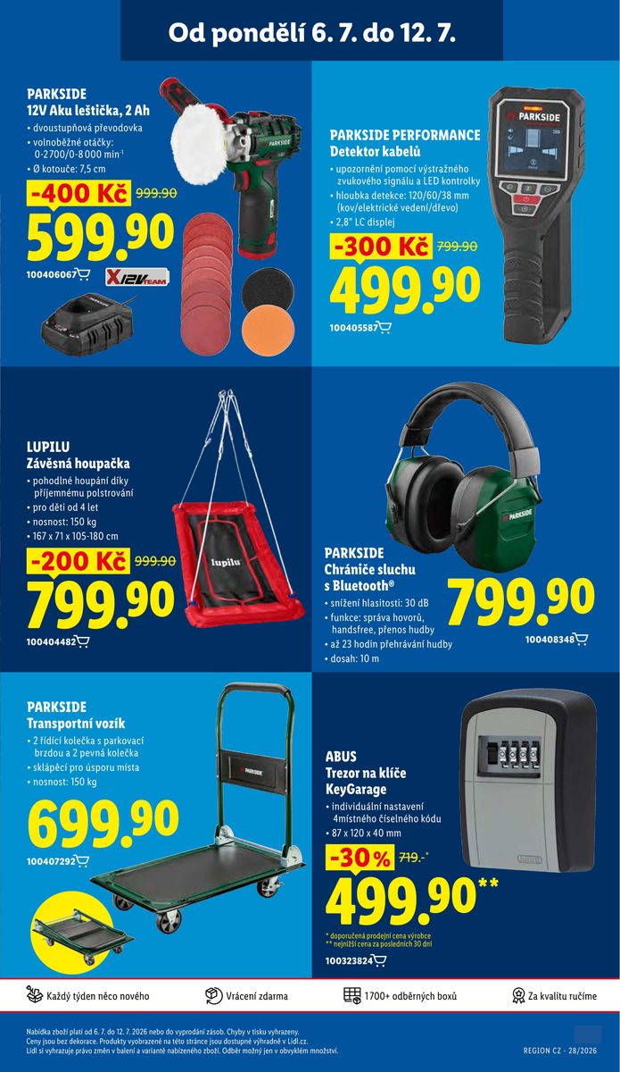 Lidl catalog page 51 — 2026-07-09 to 2026-07-12