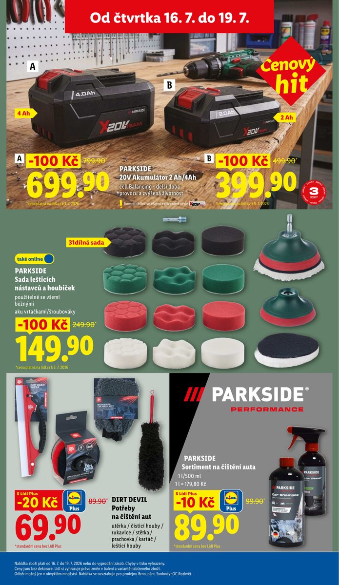 Lidl catalog page 33 — 2026-07-16 to 2026-07-19