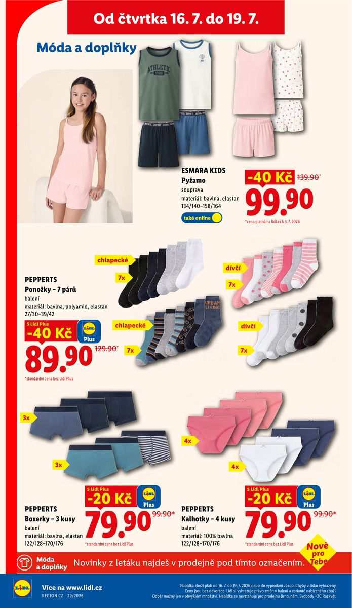 Lidl catalog page 38 — 2026-07-16 to 2026-07-19