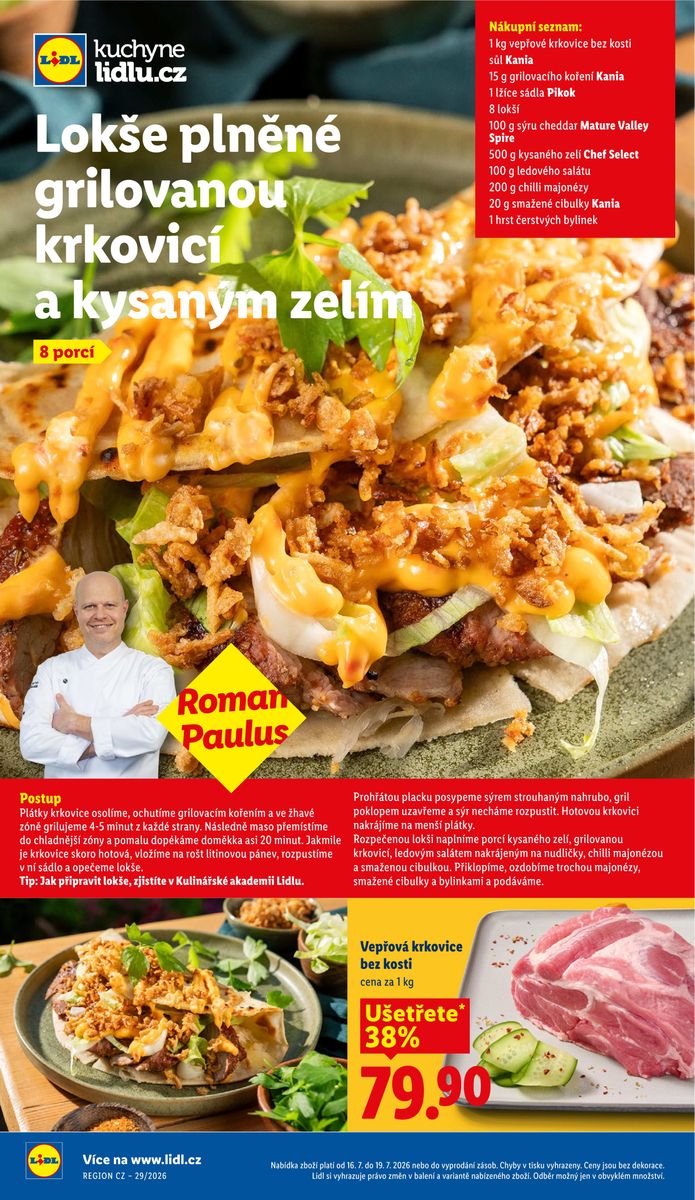Lidl catalog page 46 — 2026-07-16 to 2026-07-19