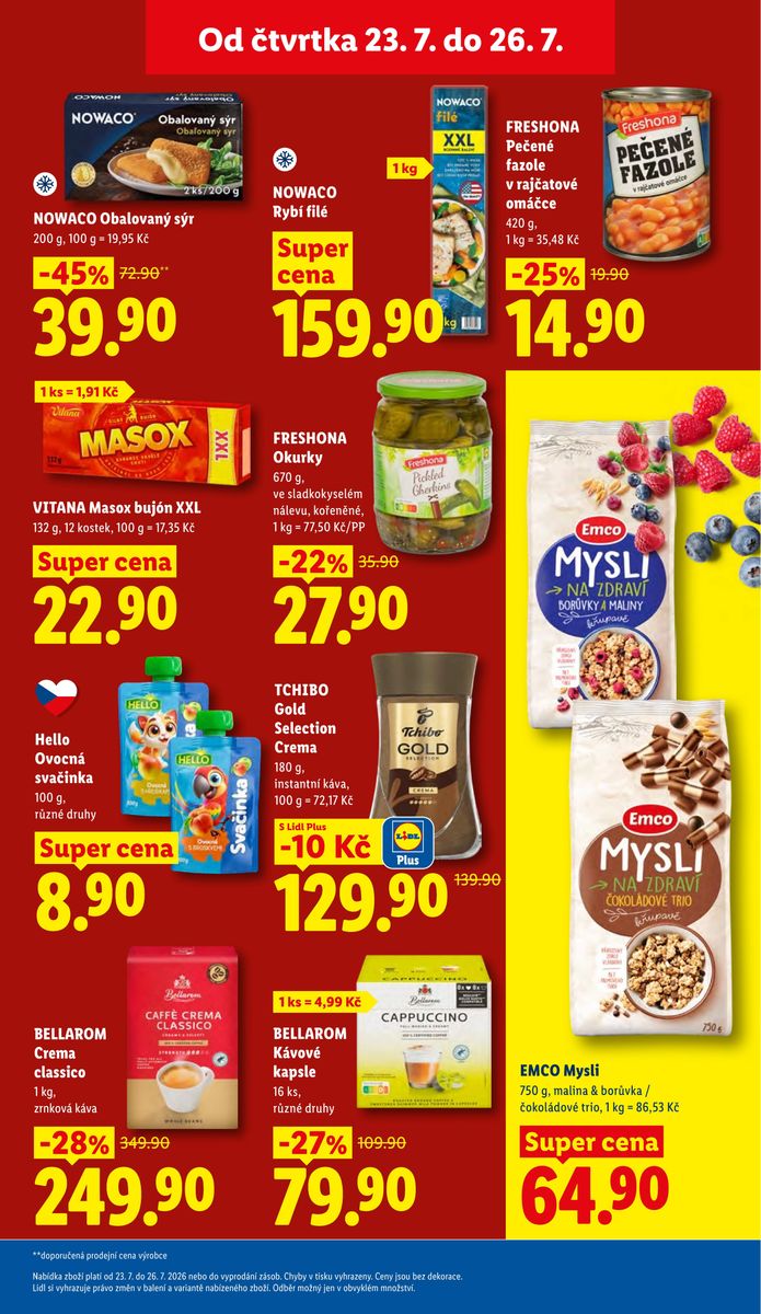 Lidl catalog page 23 — 2026-07-23 to 2026-07-26