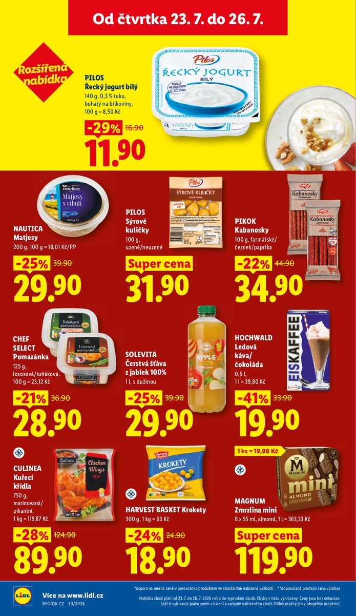 Lidl catalog page 26 — 2026-07-23 to 2026-07-26