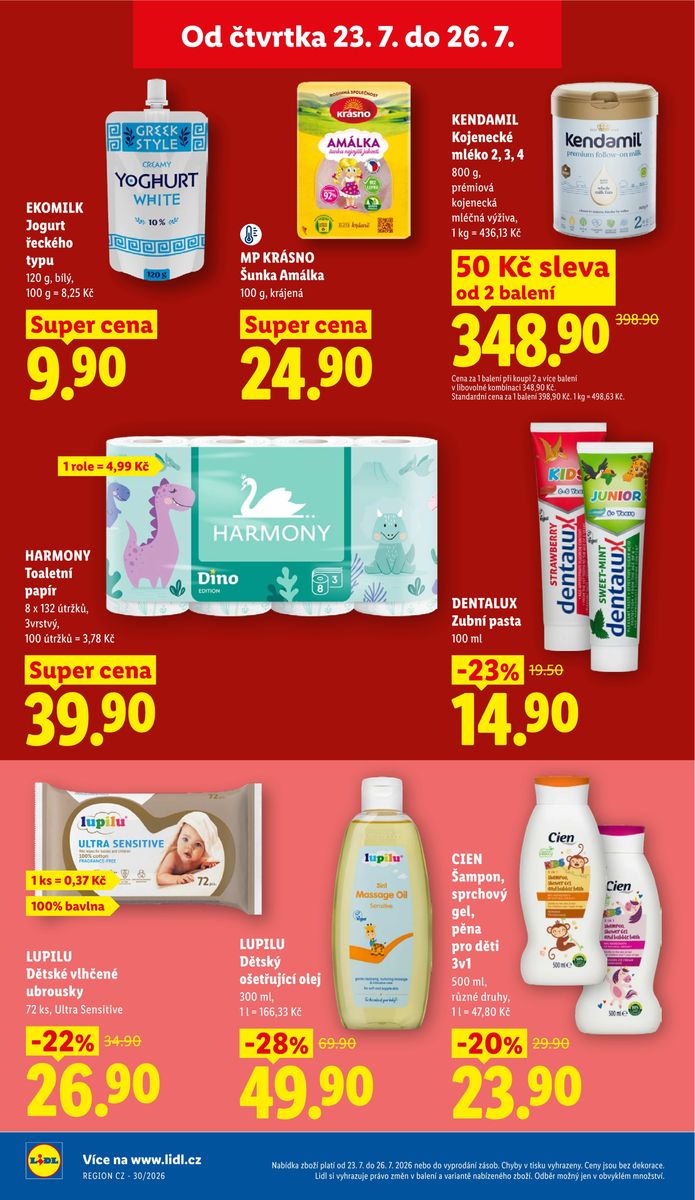 Lidl catalog page 40 — 2026-07-23 to 2026-07-26