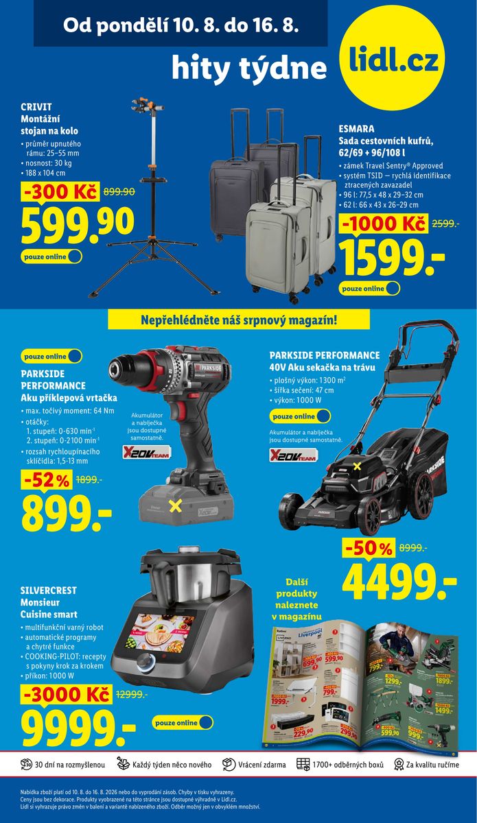 Lidl catalog page 45 — 2026-08-13 to 2026-08-16