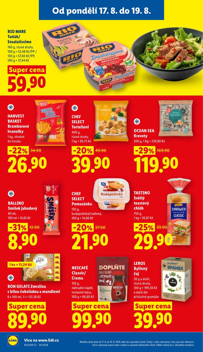 Lidl catalog page 26 — 2026-08-17 to 2026-08-19