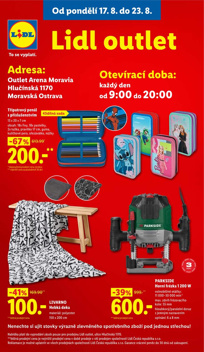 Lidl catalog page 43 — 2026-08-17 to 2026-08-19