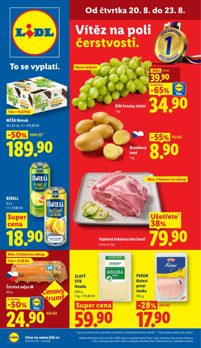Lidl catalog 2026-08-20 to 2026-08-23