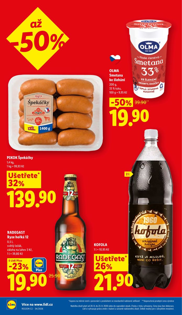 Lidl catalog page 2 — 2026-08-20 to 2026-08-23