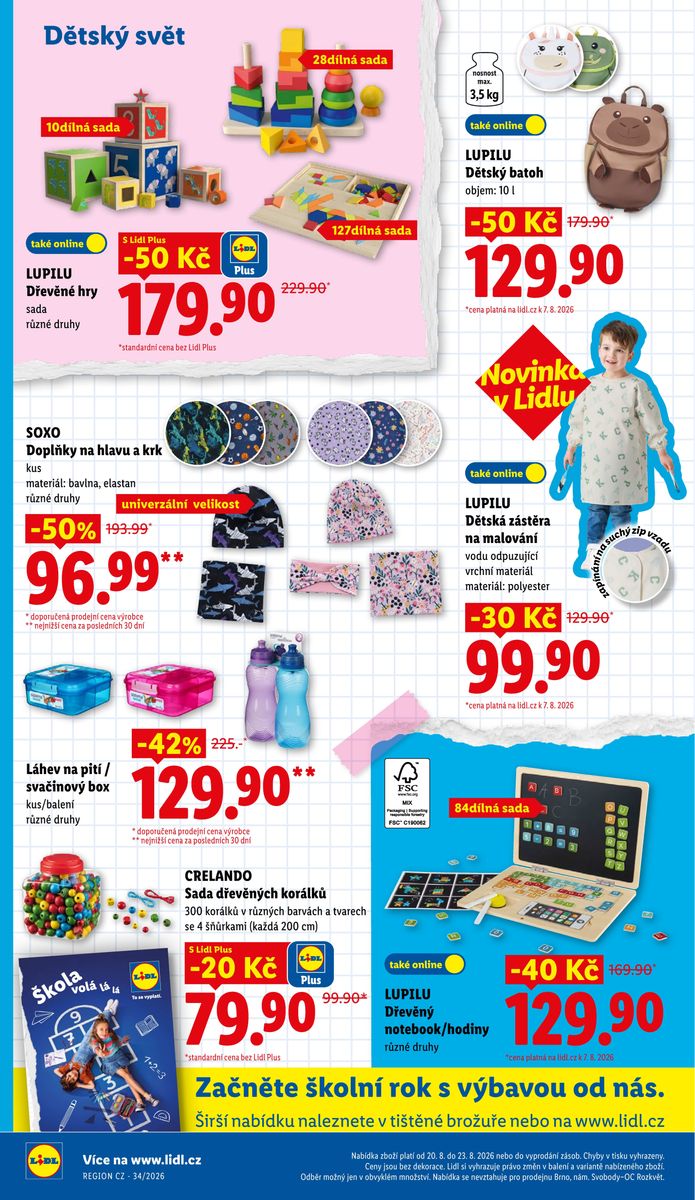 Lidl catalog page 34 — 2026-08-20 to 2026-08-23