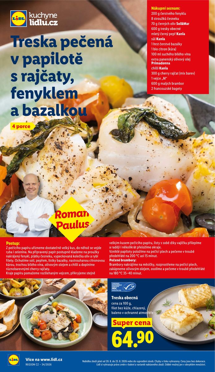 Lidl catalog page 39 — 2026-08-20 to 2026-08-23