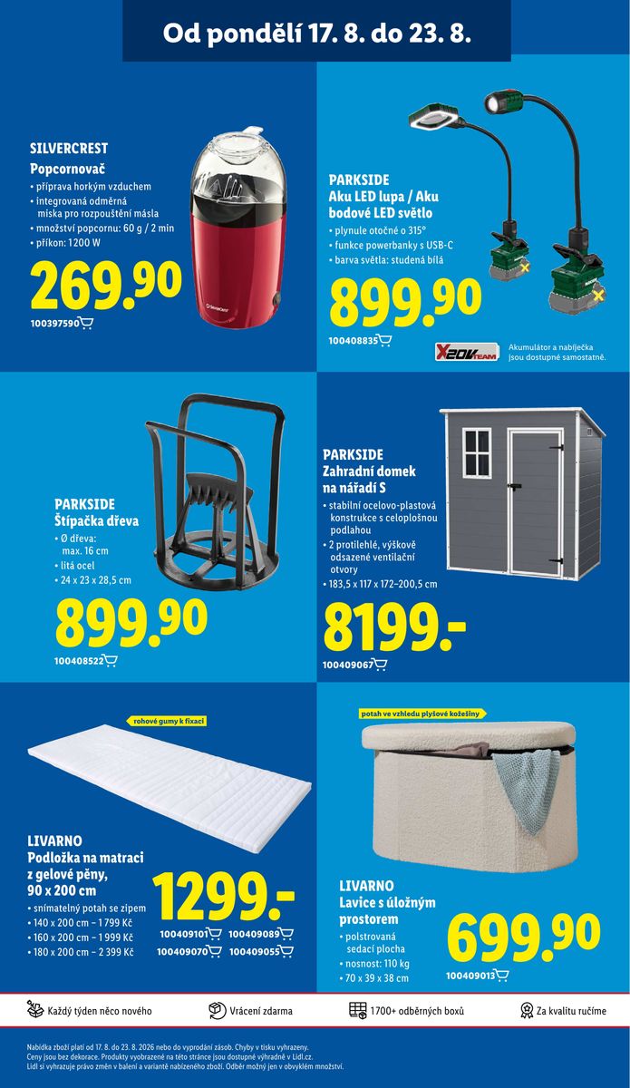 Lidl catalog page 45 — 2026-08-20 to 2026-08-23