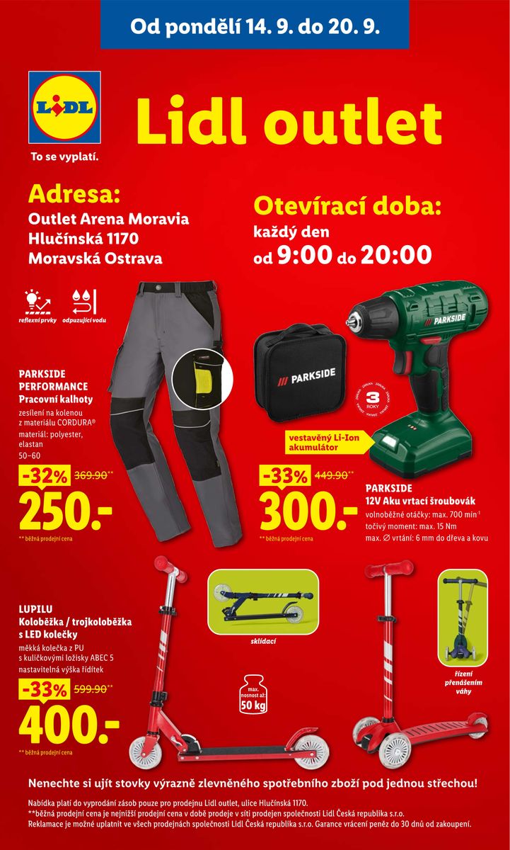 Lidl catalog page 29 — 2026-09-17 to 2026-09-20