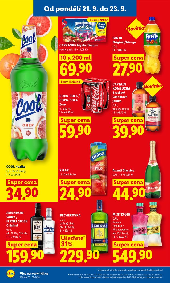 Lidl catalog page 36 — 2026-09-21 to 2026-09-23