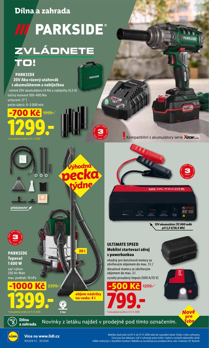 Lidl catalog page 30 — 2026-09-24 to 2026-09-27