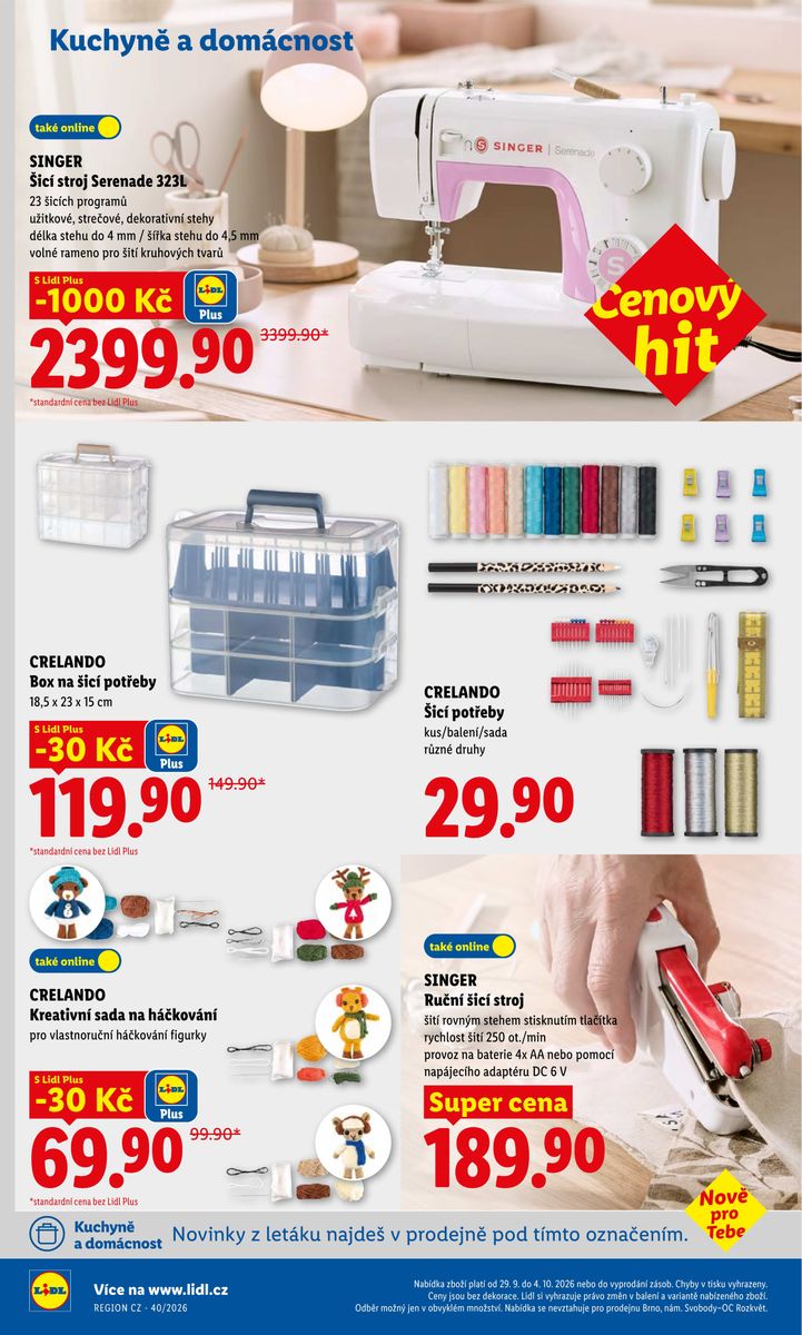 Lidl catalog page 9 — 2026-09-29 to 2026-10-04