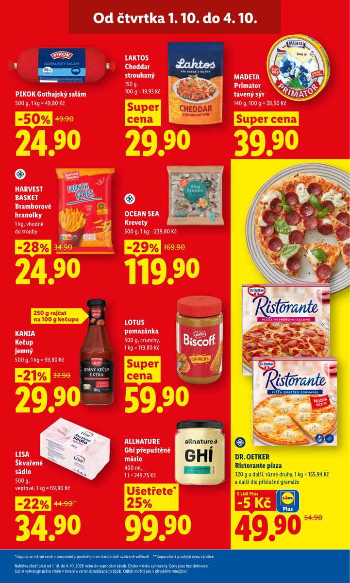 Lidl catalog page 29 — 2026-10-01 to 2026-10-04