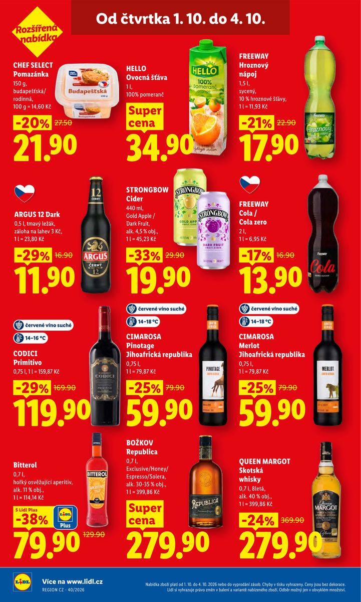 Lidl catalog page 32 — 2026-10-01 to 2026-10-04