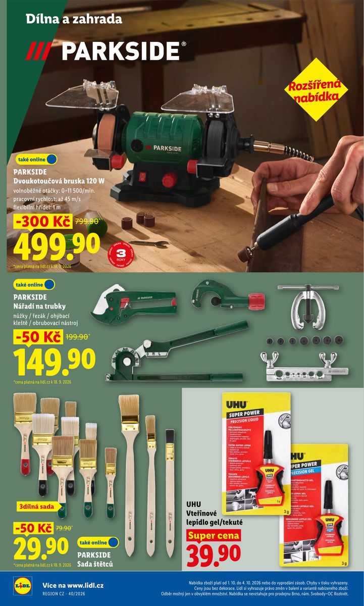 Lidl catalog page 42 — 2026-10-01 to 2026-10-04