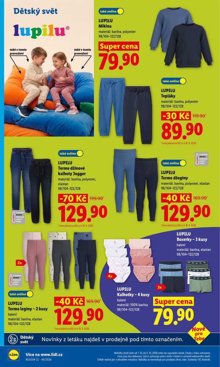 Lidl catalog page 44 — 2026-10-01 to 2026-10-04