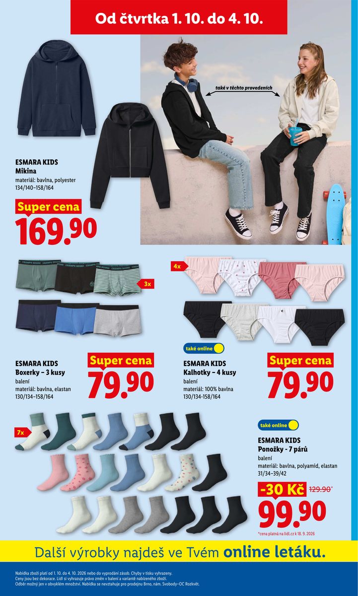 Lidl catalog page 45 — 2026-10-01 to 2026-10-04