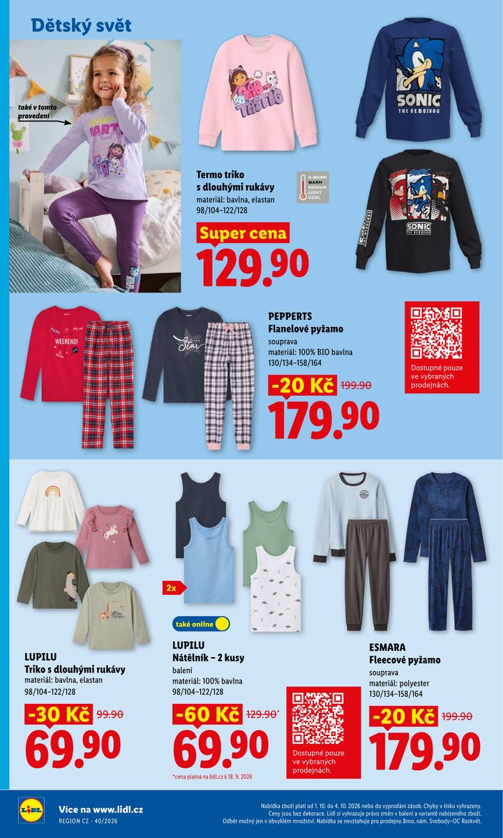 Lidl catalog page 46 — 2026-10-01 to 2026-10-04