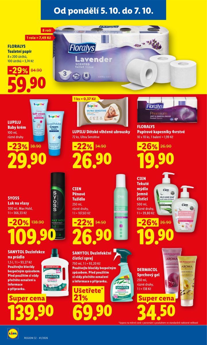 Lidl catalog page 29 — 2026-10-05 to 2026-10-07