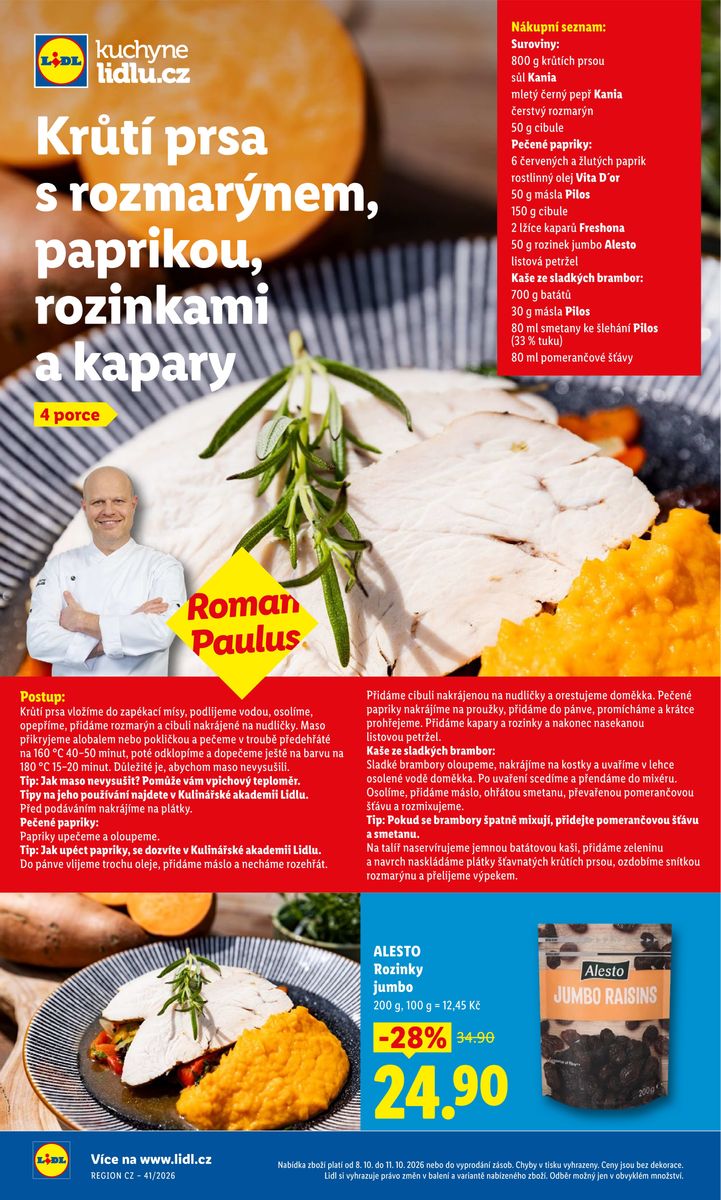 Lidl catalog page 18 — 2026-10-08 to 2026-10-11