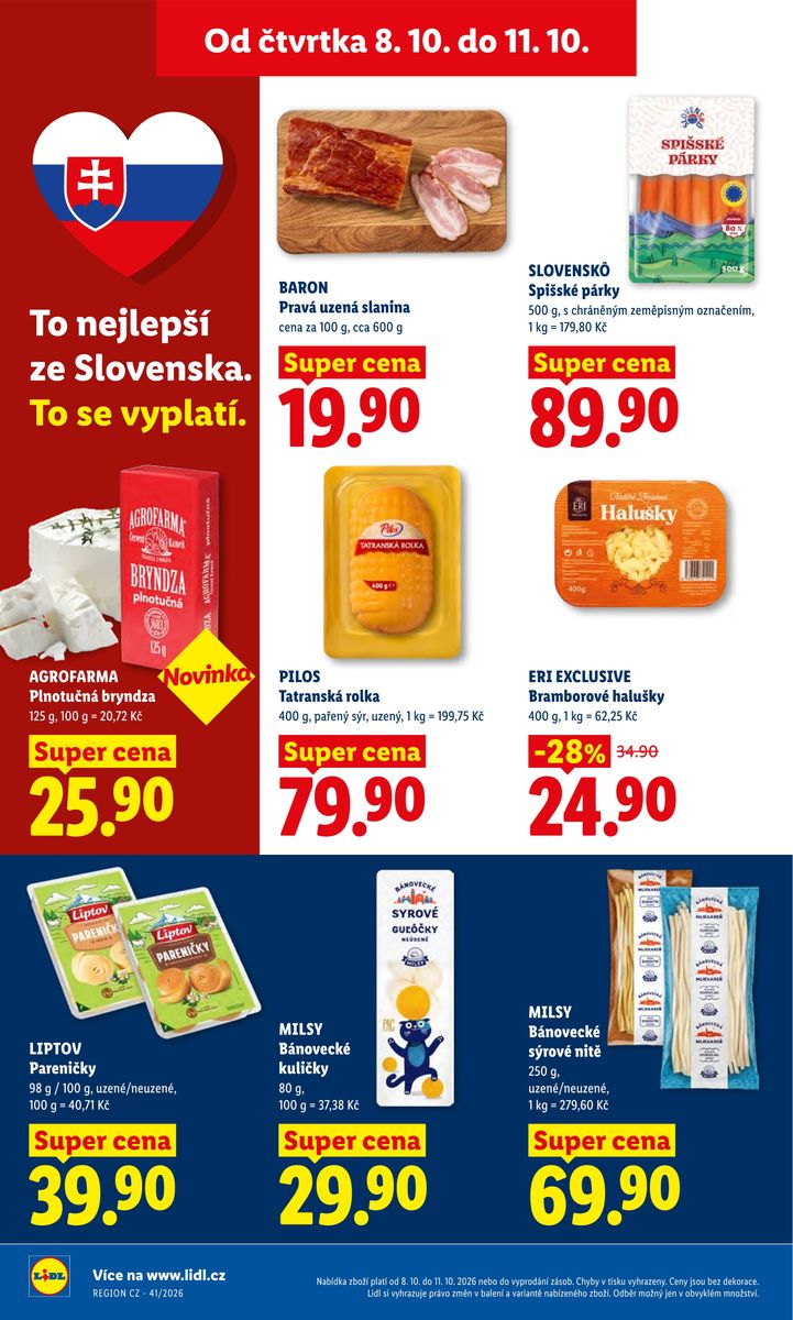Lidl catalog page 22 — 2026-10-08 to 2026-10-11