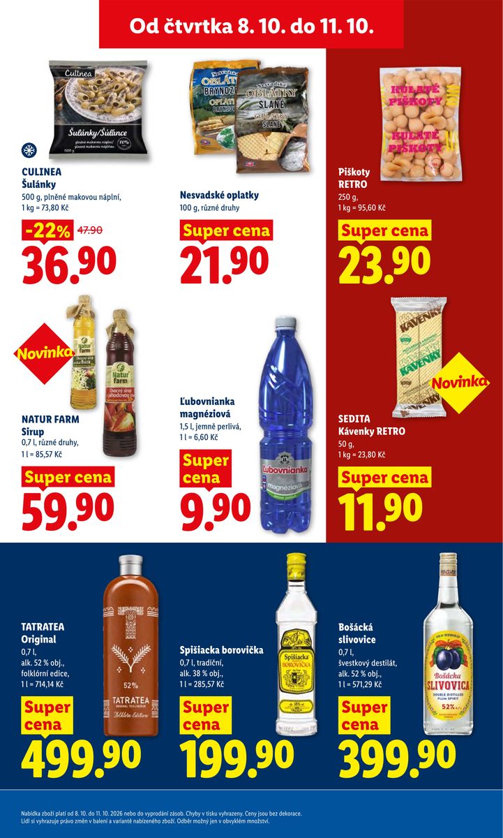 Lidl catalog page 23 — 2026-10-08 to 2026-10-11