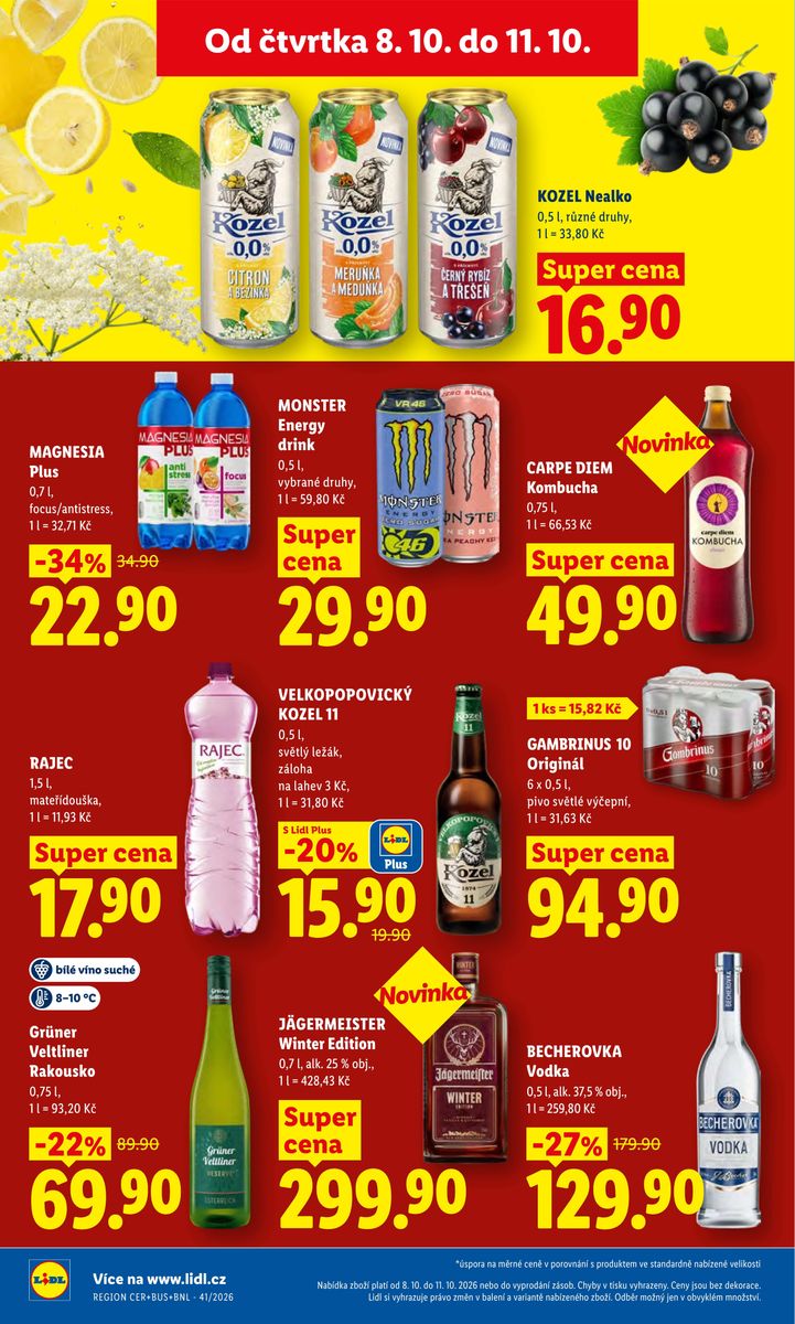 Lidl catalog page 29 — 2026-10-08 to 2026-10-11