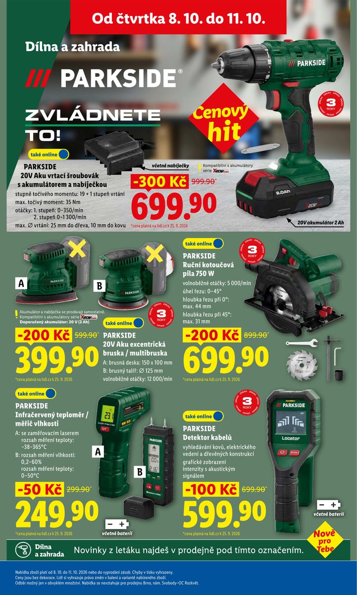 Lidl catalog page 37 — 2026-10-08 to 2026-10-11