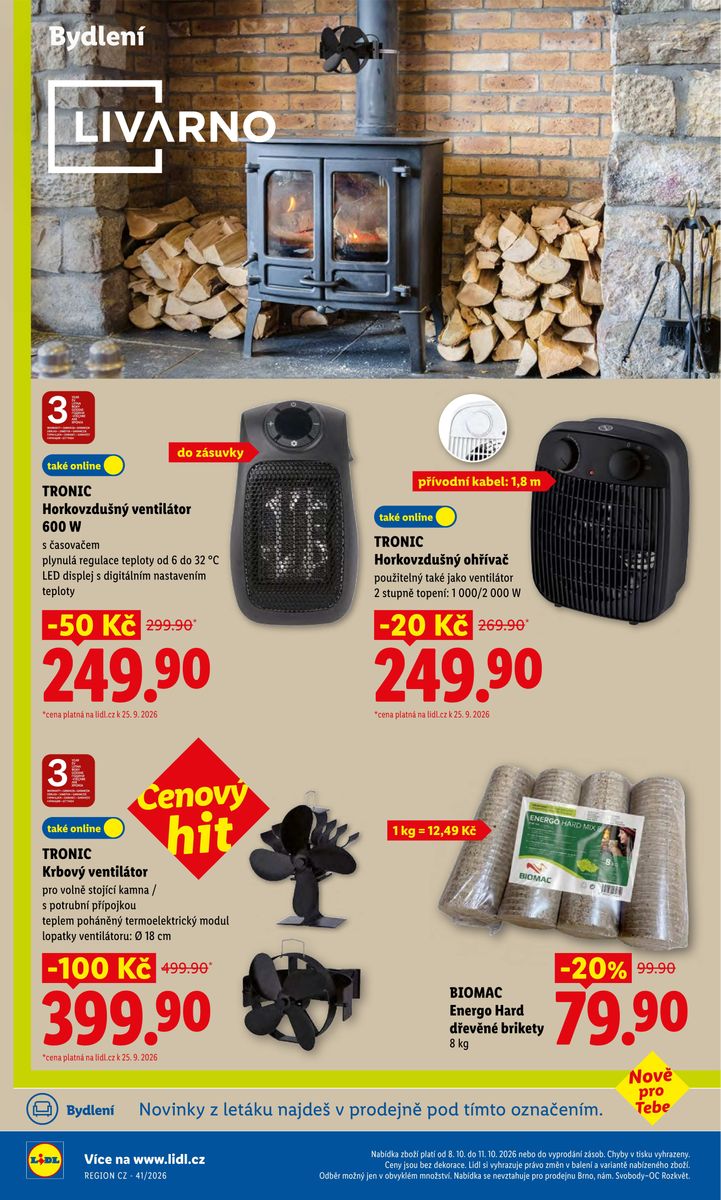 Lidl catalog page 43 — 2026-10-08 to 2026-10-11