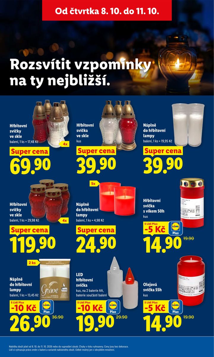 Lidl catalog page 45 — 2026-10-08 to 2026-10-11