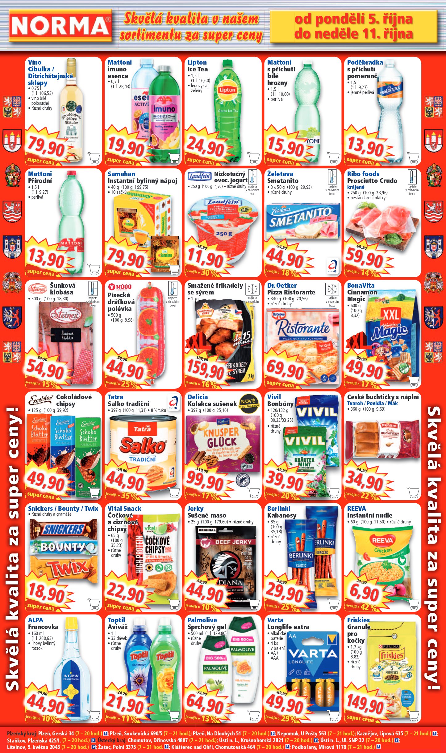 Norma catalog page 6 — 2026-10-05 to 2026-10-10