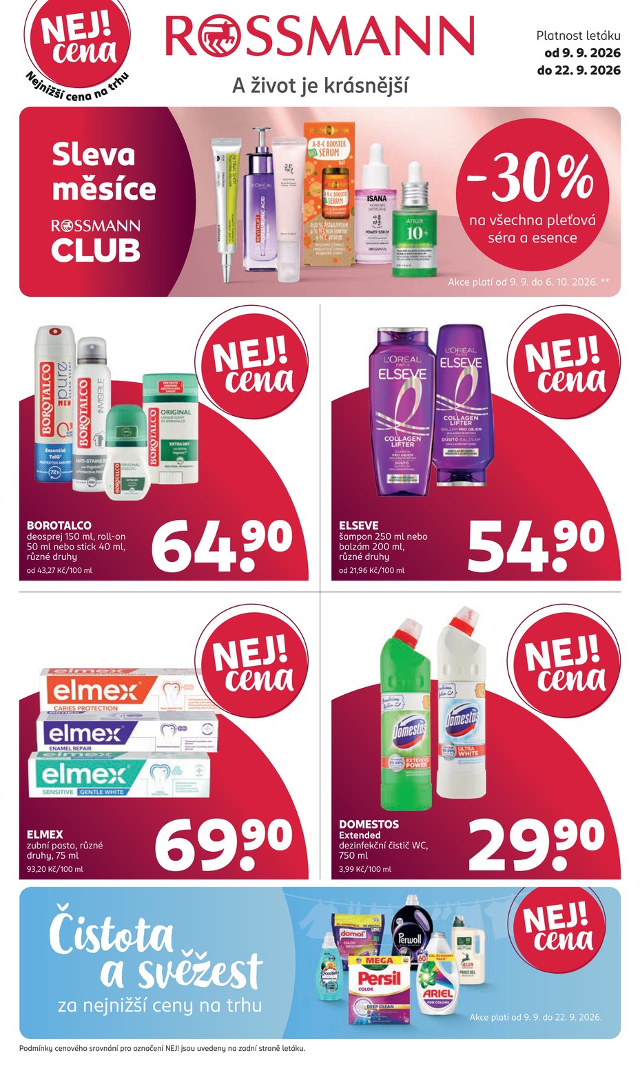 Rossmann catalog page 1 — 2026-09-09 to 2026-09-22
