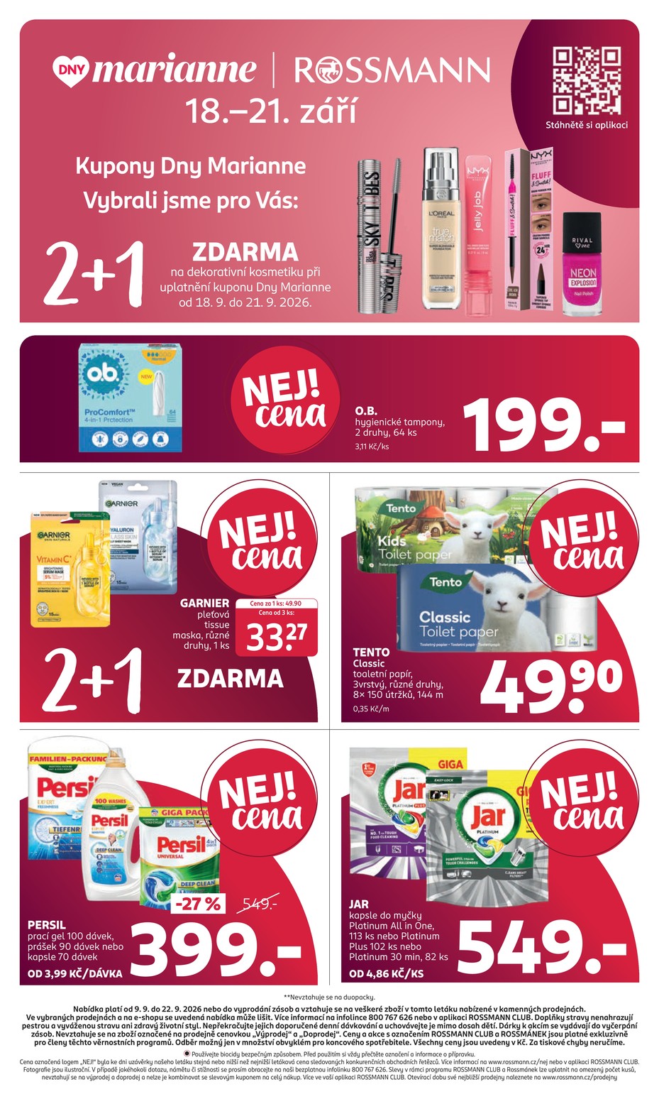 Rossmann catalog page 22 — 2026-09-09 to 2026-09-22