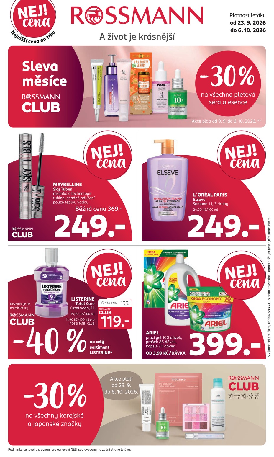 Rossmann catalog cover