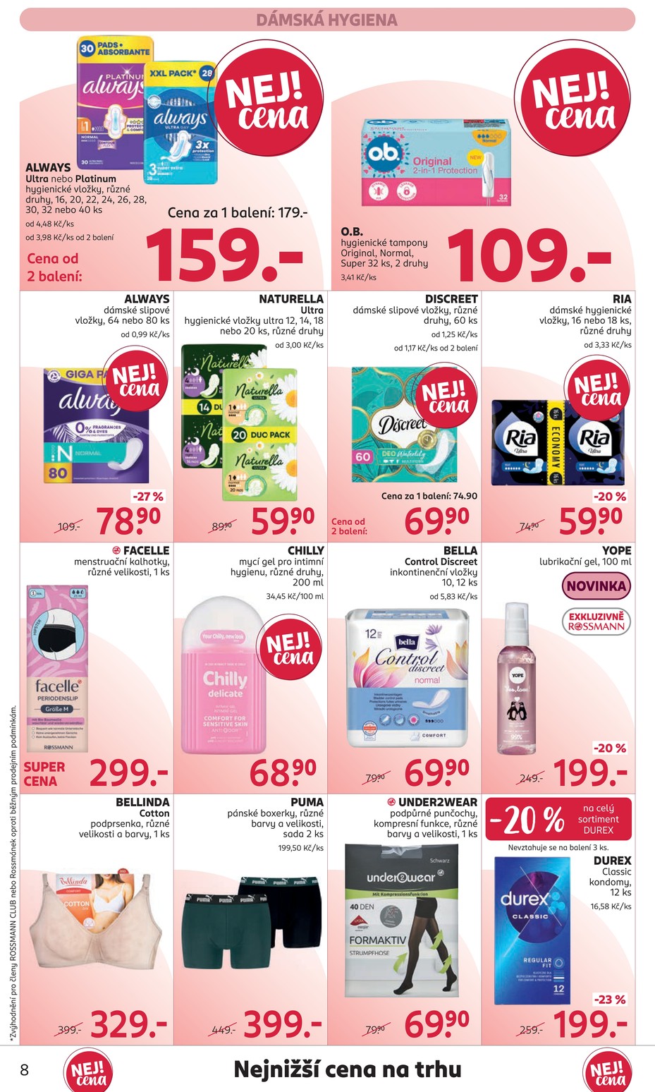 Rossmann catalog page 8 — 2026-09-23 to 2026-10-06