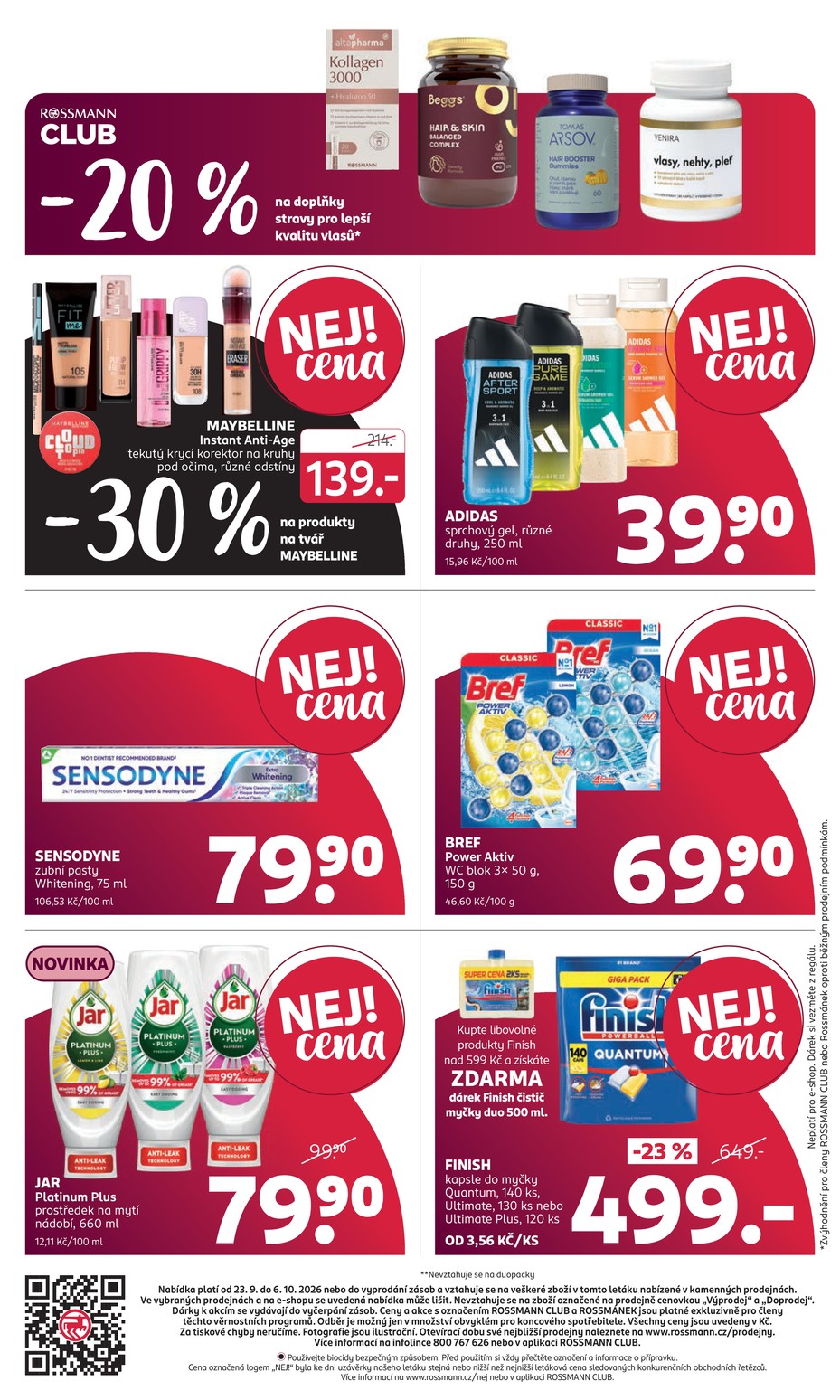 Rossmann catalog page 20 — 2026-09-23 to 2026-10-06