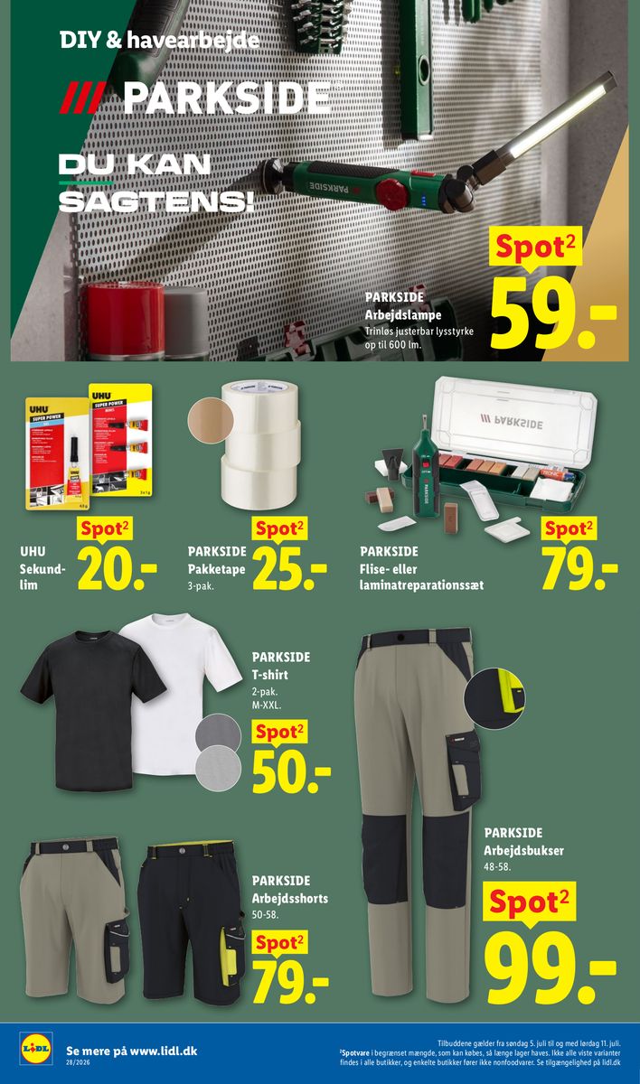 Lidl catalog page 23 — 2026-07-05 to 2026-07-11
