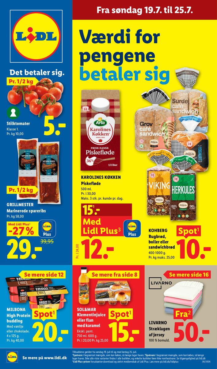 Lidl catalog cover