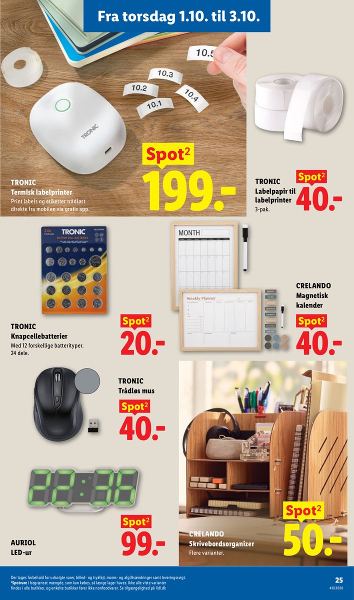 Lidl catalog page 31 — 2026-09-27 to 2026-10-03