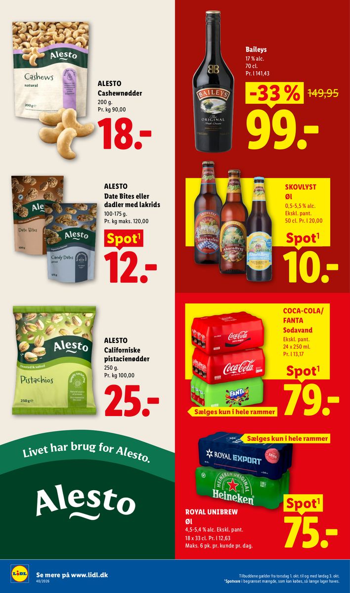 Lidl catalog page 40 — 2026-09-27 to 2026-10-03