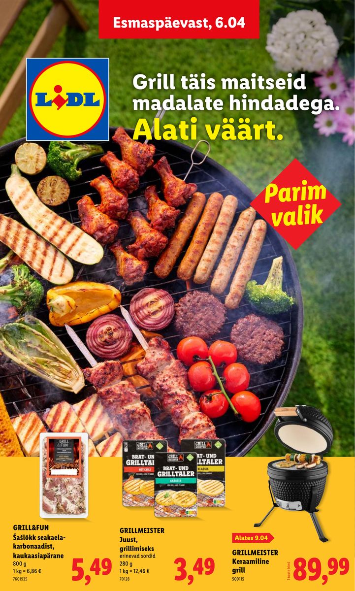 Lidl catalog 2026-04-06 to 2026-08-31