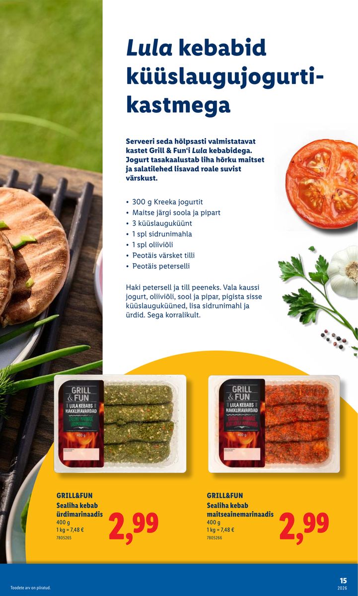 Lidl catalog page 15 — 2026-04-06 to 2026-08-31