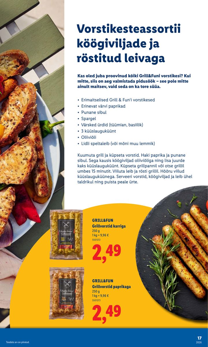 Lidl catalog page 17 — 2026-04-06 to 2026-08-31