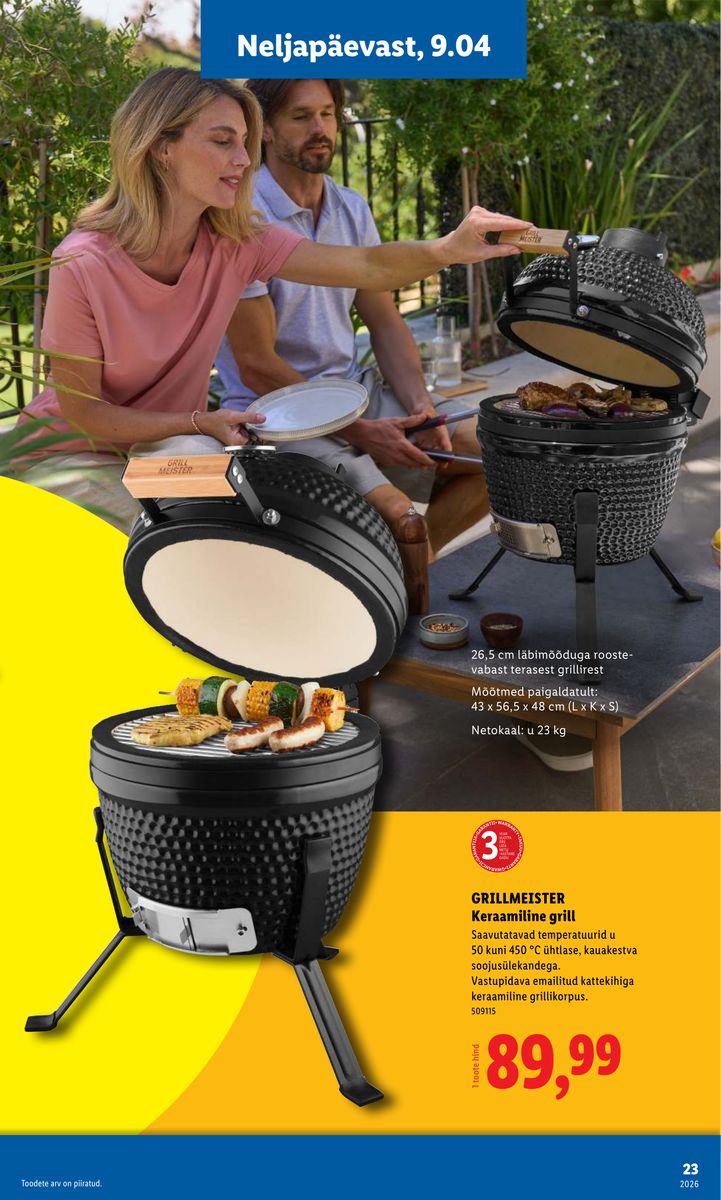 Lidl catalog page 23 — 2026-04-06 to 2026-08-31