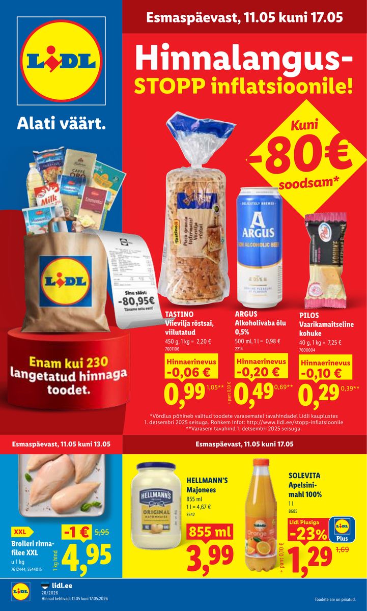 Lidl catalog 2026-05-11 to 2026-05-17