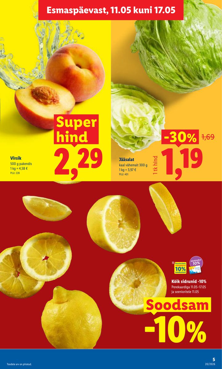 Lidl catalog page 5 — 2026-05-11 to 2026-05-17