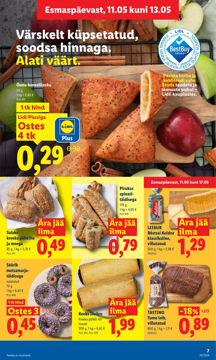 Lidl catalog page 7 — 2026-05-11 to 2026-05-17